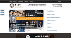 Desktop Screenshot of laserdentistry.org